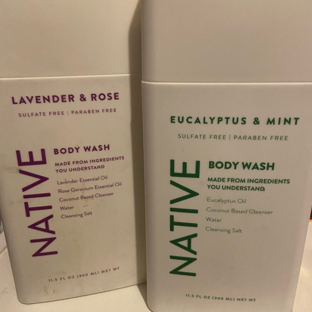 🛀🏽 🚿 🧼NATIVE BODY WASH